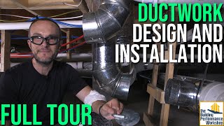 Performance Duct Design amp Installation Advanced DIY [upl. by Ahsinyd]