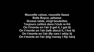 Lacrim A W A ft french montana paroles⧸lyrics [upl. by Biddle403]