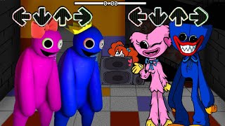 New Rainbow Friends Vs Poppy Playtime Chapter 3 🎶 Playtime But Rainbow Friends Sings It FNF Mod [upl. by Pressey]