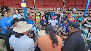 Ontario Rat portage Pow wow 2023 Whitefish jrs [upl. by Hazem]