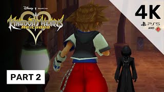 Part 2  Kingdom Hearts Recoded  4K Walkthrough and Cutscenes  No Commentary Walkthrough [upl. by Shuma]