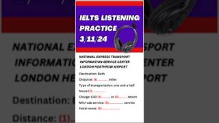 IELTS Listening Practice Test 2024 with Answers IELTSListening [upl. by Bunow]