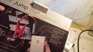 Costco Winplus Car Jump Start amp Portable Power Bank 69 UNBOXING [upl. by Ardnuaek894]