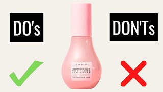 How To Use Glow Recipe Watermelon Glow Niacinamide Dew Drops [upl. by Eniamrej]