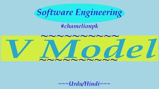 Lecture8 V Model  Software Engineering Process Model [upl. by Pufahl]