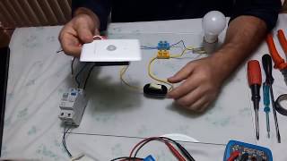 COMO INSTALAR UM SENSOR DE PRESENÇA [upl. by Trumaine144]