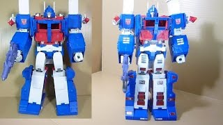 felzbug Reviews Reprolabels MP Ultra Magnus set [upl. by Volotta]