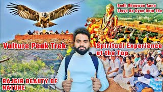 Rajgir Vulture Peak Trek  Bhagwan Gautam Buddha Ka Gyaan Ka Pavitra Sthal  Rizzz vlogs [upl. by Meean]