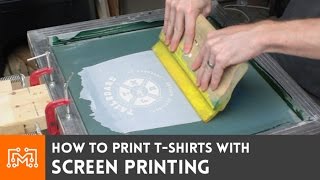 Screen Print Your Own Tshirts  HowTo  I Like To Make Stuff [upl. by Caddaric]