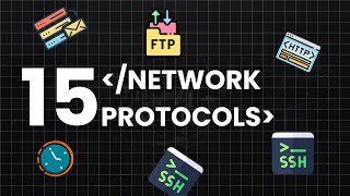 15 Network Protocols Explained In 12 Minutes [upl. by Assyli802]