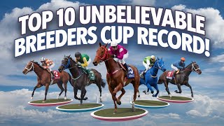 Top 10 Most Shocking Records in Breeders Cup History [upl. by Elleinwad915]