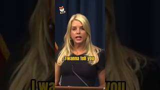 Pam Bondi SENDS clear message attorneygeneral politicalnews [upl. by Annawak]