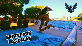 PRACTICANDO SKATEBOARDING en el SKATEPARK de LAS OLLAS CDMX [upl. by Browning131]