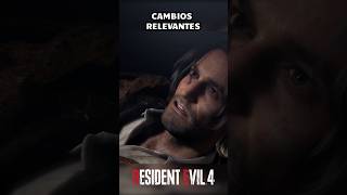 Cambios Relevantes  Resident Evil 4 Remake ps5 shorts [upl. by Marieann]