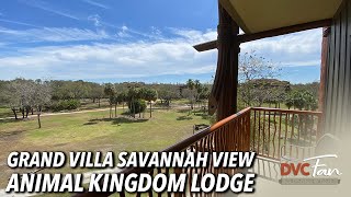 Kidani Village GRAND VILLA Tour It has a friggin Savannah  Disneys Animal Kingdom Lodge [upl. by Aleunam297]