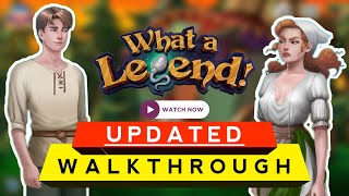 What a Legend Walkthrough Part 1  Games like Summertime Saga [upl. by Duhl]