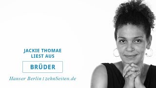 Jackie Thomae liest aus quotBrüderquot [upl. by Attenwad]