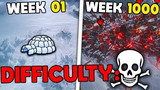 Will I SURVIVE 1000 Weeks on Frostpunk 2s Highest Difficulty [upl. by Godfrey]