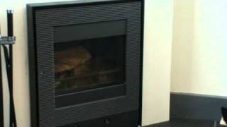 Euroheat Nestor Martin defra IN13 inset stove [upl. by Hacceber]