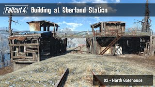 Fallout 4  Building at Oberland Station 02 North Gatehouse [upl. by Eniac]