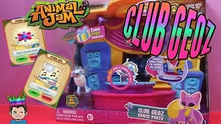 Animal Jam  CLUB GEOZ PLAYSET  Unboxing  Game Codes [upl. by Hedy]