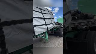 New tarps very exciting for maybe no one but me flatbedlife truckertokvideShare exploreshorts [upl. by Enaujed383]