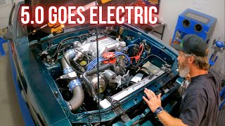 1992 Foxbody Mustang Gets Upgraded To Electric Fans Before Kenne Bell Flowzilla 21L Supercharger [upl. by Fax]