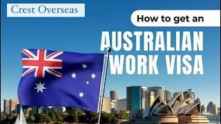 AUSTRALIA WORK VISA PROCESS  IMMIGRATION  SUBCLASS 482 AUSTRALIA WORK PERMIT [upl. by Kcaz]