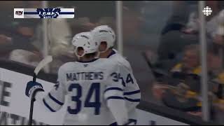 Marner’s incredible puck control on Rielly’s goal [upl. by Kameko]