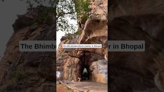 😱30000 Year Old Cave Paintings in India😱 Explore the Bhimbetka Cave Paintings Bhimbetka Caves Vlog [upl. by Connett]