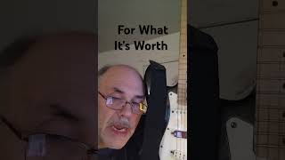 For What Its Worth By Randy Ballard Guitarist [upl. by Akyeluz]