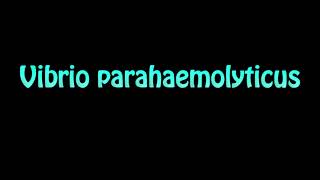 Learn How To Pronounce Vibrio parahaemolyticus [upl. by Tullusus4]