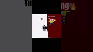 Yin and yong  shorts roblox yinyang animation [upl. by Mayhs]