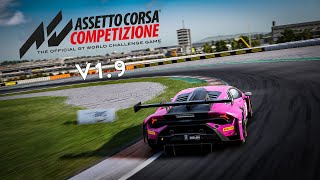 Assetto Corsa Competizione v19 update  Lamborghini Huracán GT3 Evo2  Valencia [upl. by Persis]