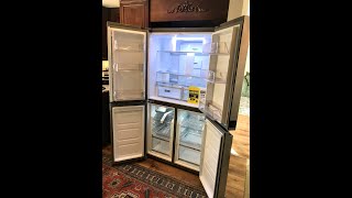 Review Whirlpool 194cu ft 4Door Counterdepth French Door Refrigerator with Ice Maker WRQA59CNKZ [upl. by Eelnodnarb]