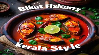 Masala Fish Curry Recipe 🔥  Bikat Fish Curry Kerela Style 🔥 Simple Fish Curry Recipe [upl. by Laval]