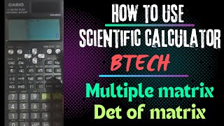 HOW TO USE SCIENTIFIC CALCULATORBTECH CALCULATOR scientificcalculator [upl. by Reizarf261]