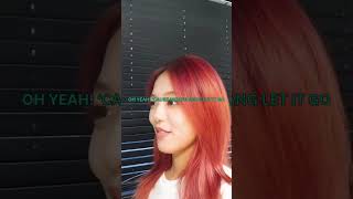 THE LET IT GO SANG BY MOANA AND ARIEL kpop lapilluschanty chanty kpopidol lapillus [upl. by Loris]