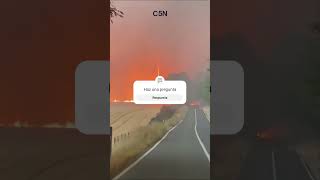 Encendios forestales en Chile  videos apocalípticas  más de 100 muertos  calcinados [upl. by Hanoy787]