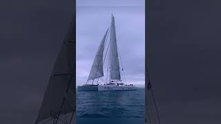 The Fastest Catamaran Around the World yachts [upl. by Ridglee]