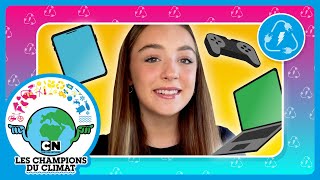 Guide sur les déchets électroniques  Cartoon Network présente Kady  une championne du climat [upl. by Notsag]