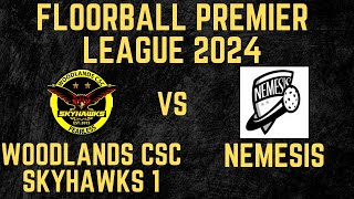 Skyhawks vs Nemesis Highlights  Singapore Floorball Premier League 2024 [upl. by Materse736]