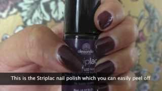 Striplac gel nagellak verwijderen Alessandro peel off nagellak [upl. by Airdnaid]