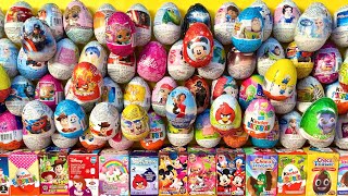 OVER 100 Chocolate eggs surprise Mystery Blind Boxes  ASMR Oddly Satisfying Relaxing sounds [upl. by Marucci52]