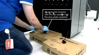 Stratasys Academy  J5 Series Operation Procedures Replacing Waste Container [upl. by Ylro]