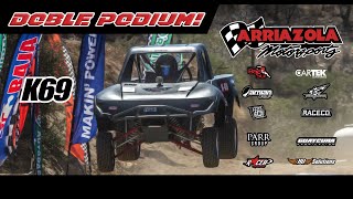 ARRIAZOLA MOTORSPORTS PODIUM EN DOS HEATS  PRIMERA FECHA UTV KIDS 2024 [upl. by Trilley]