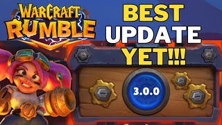 Reviewing the NEW Patch in Warcraft Rumble BARON AND DEEP BREATH NERF [upl. by Anerehs967]