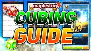 MapleStory Complete CubingPotential Guide 2019 [upl. by Asirralc]