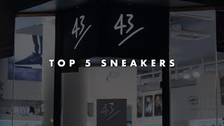 Sneakerjagers Top 5  43einhalb Frankfurt [upl. by Ayirp]