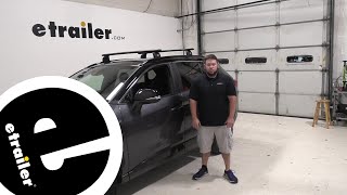 etrailer  Thule WingBar Evo Crossbars Installation  2020 Toyota RAV4 [upl. by Idnek]